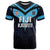 Custom Fiji Kaiviti Rugby T Shirt Fiji Tapa Pattern