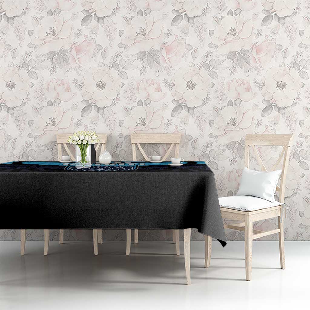 Fiji Kaiviti Rugby Tablecloth Fiji Tapa Pattern