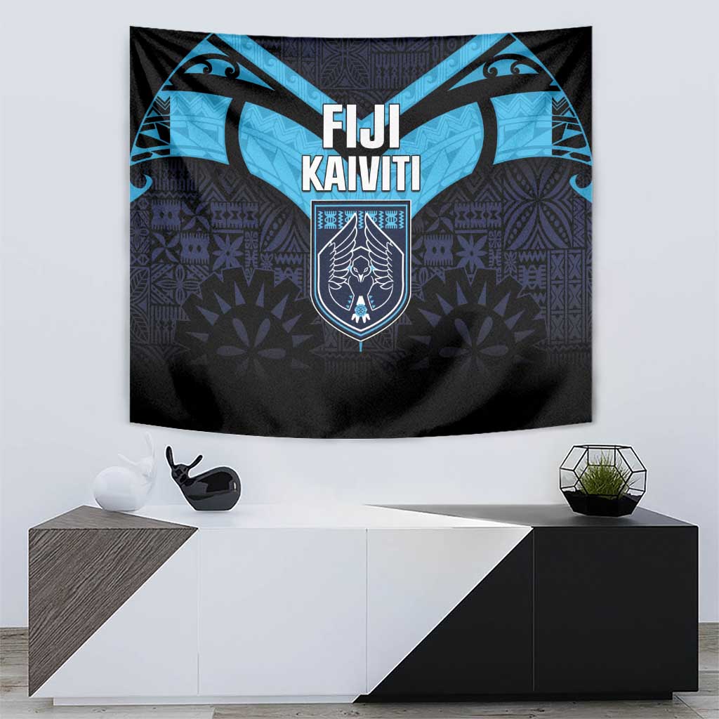 Fiji Kaiviti Rugby Tapestry Fiji Tapa Pattern