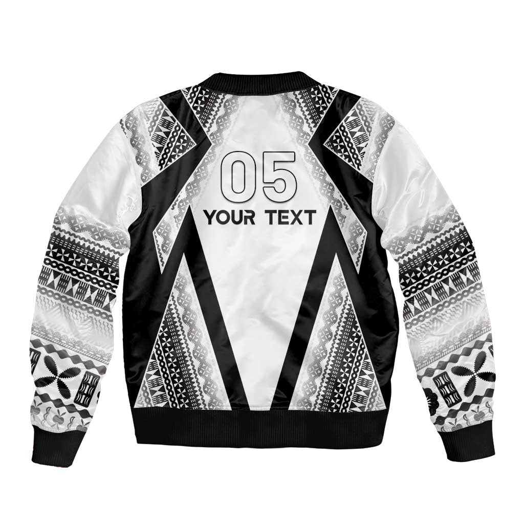 Custom Bula Fiji Football Bomber Jacket Go Champions - Polynesian Pride