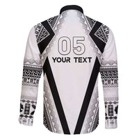Custom Bula Fiji Football Family Matching Long Sleeve Bodycon Dress and Hawaiian Shirt Go Champions LT05 - Polynesian Pride