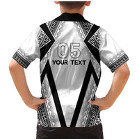 Custom Bula Fiji Football Family Matching Mermaid Dress and Hawaiian Shirt Go Champions LT05 - Polynesian Pride