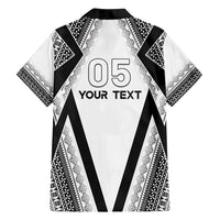 Custom Bula Fiji Football Family Matching Tank Maxi Dress and Hawaiian Shirt Go Champions LT05 - Polynesian Pride