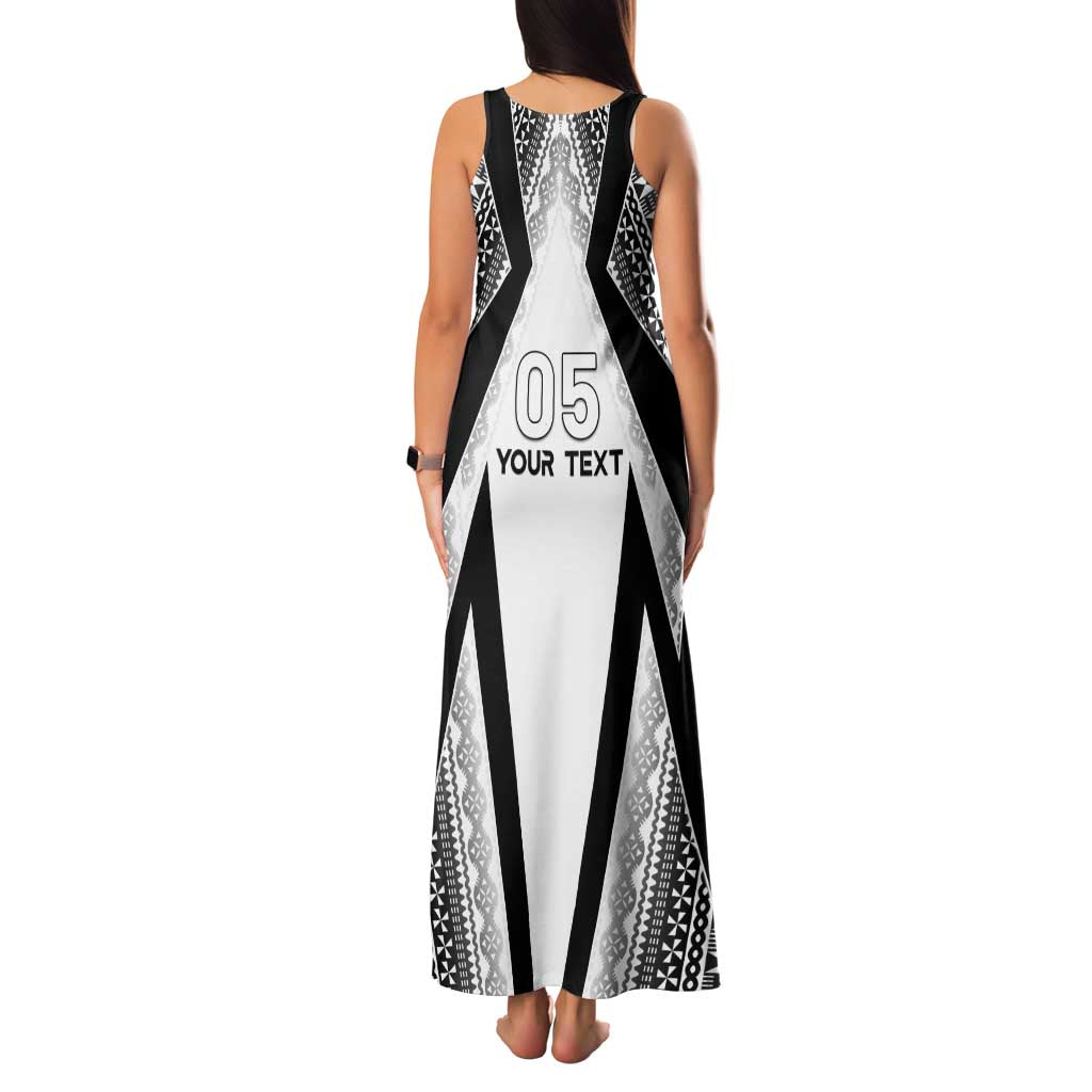 Custom Bula Fiji Football Family Matching Tank Maxi Dress and Hawaiian Shirt Go Champions LT05 - Polynesian Pride