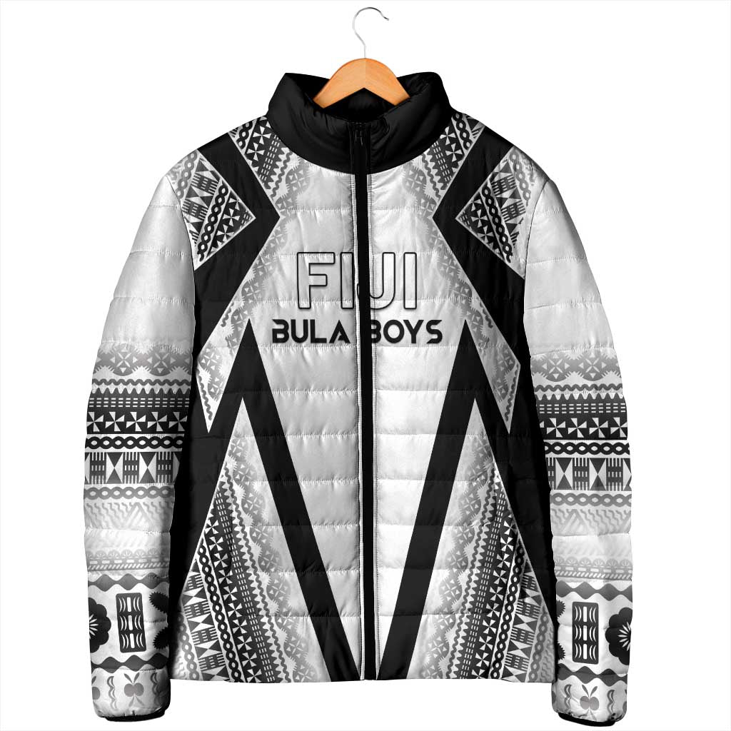 Custom Bula Fiji Football Padded Jacket Go Champions - Polynesian Pride