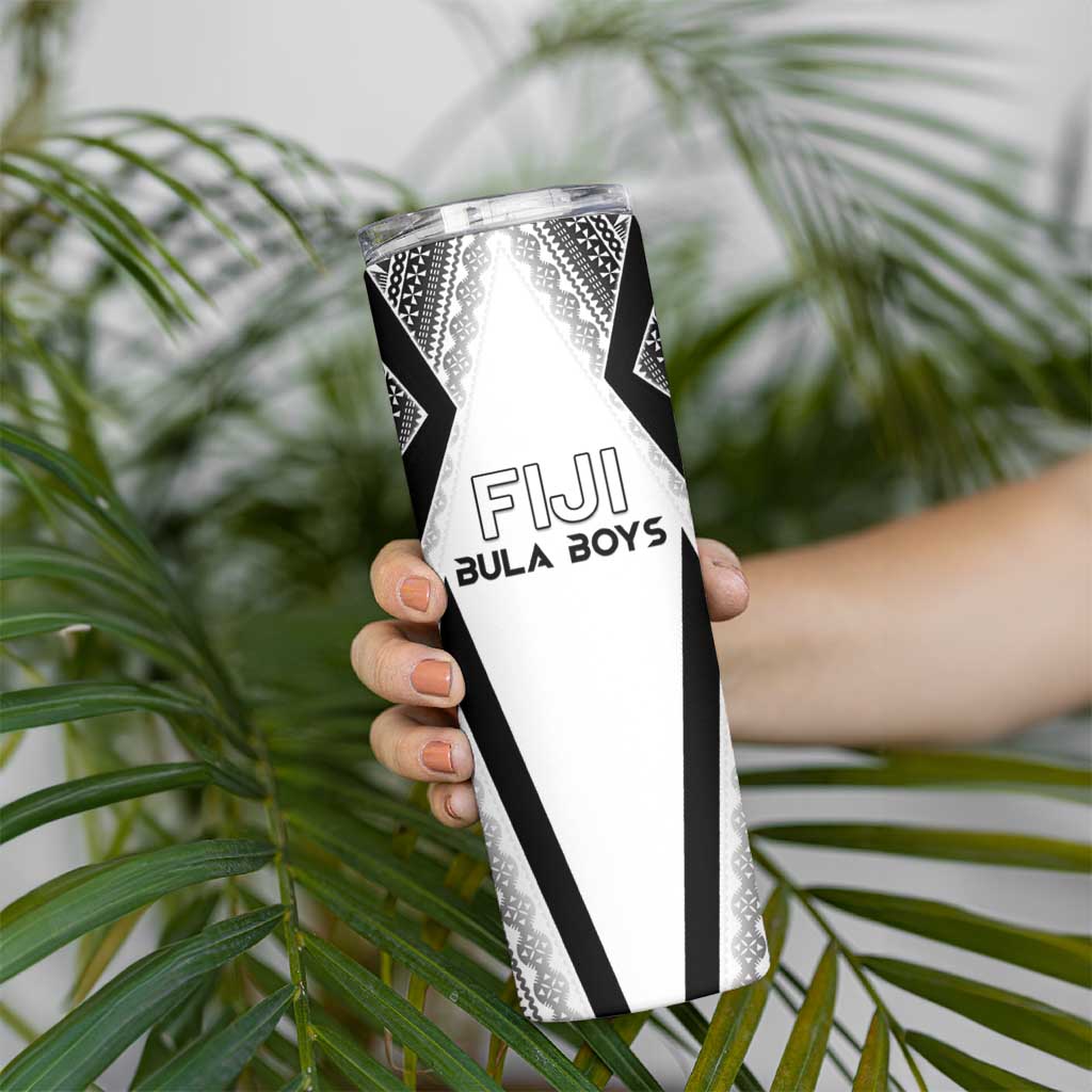 Custom Bula Fiji Football Skinny Tumbler Go Champions LT05 - Polynesian Pride