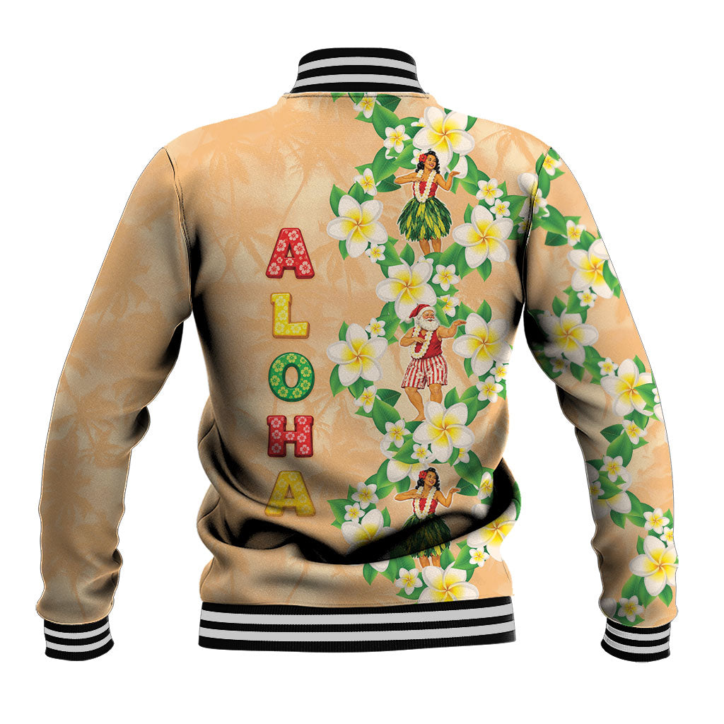 Aloha Hawaii Chilly Christmas Baseball Jacket Tropical Vibes