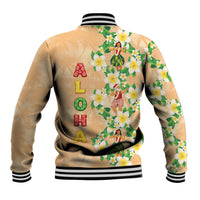 Aloha Hawaii Chilly Christmas Baseball Jacket Tropical Vibes