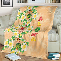 Aloha Hawaii Chilly Christmas Blanket Tropical Vibes