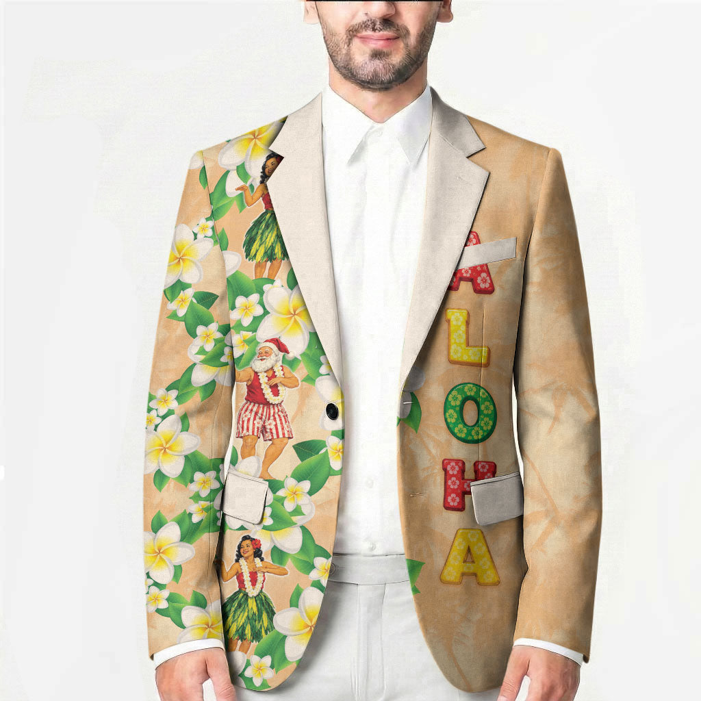 Aloha Hawaii Chilly Christmas Blazer Tropical Vibes