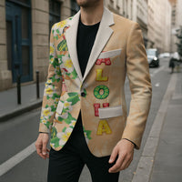 Aloha Hawaii Chilly Christmas Blazer Tropical Vibes