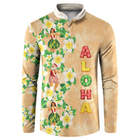 Aloha Hawaii Chilly Christmas Button Sweatshirt Tropical Vibes