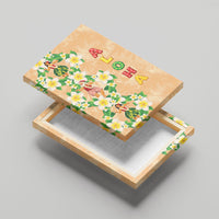 Aloha Hawaii Chilly Christmas Canvas Wall Art Tropical Vibes