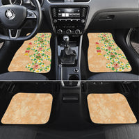 Aloha Hawaii Chilly Christmas Car Mats Tropical Vibes
