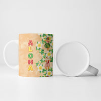 Aloha Hawaii Chilly Christmas Ceramic Mug Tropical Vibes