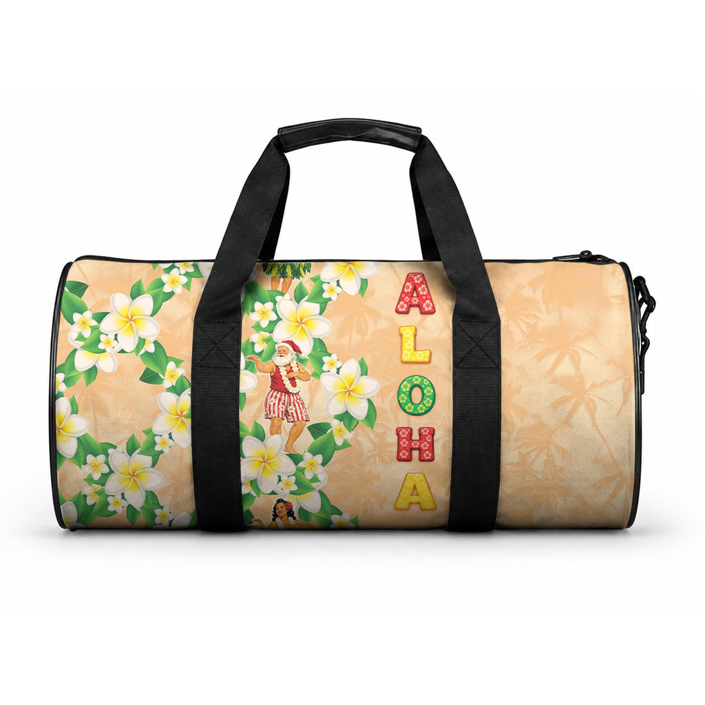 Aloha Hawaii Chilly Christmas Duffle Bag Tropical Vibes