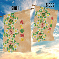 Aloha Hawaii Chilly Christmas Garden Flag Tropical Vibes