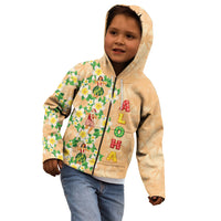 Aloha Hawaii Chilly Christmas Kid Hoodie Tropical Vibes