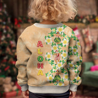 Aloha Hawaii Chilly Christmas Kid Ugly Christmas Sweater Tropical Vibes LT05 - Polynesian Pride