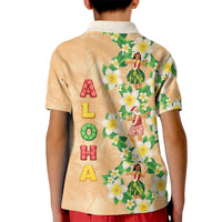 Aloha Hawaii Chilly Christmas Kid Polo Shirt Tropical Vibes