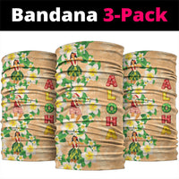 Aloha Hawaii Chilly Christmas Neck Gaiter Tropical Vibes