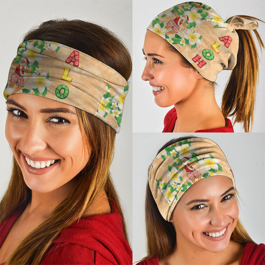 Aloha Hawaii Chilly Christmas Neck Gaiter Tropical Vibes