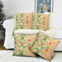 Aloha Hawaii Chilly Christmas Pillow Cover Tropical Vibes