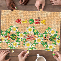 Aloha Hawaii Chilly Christmas Puzzle Tropical Vibes