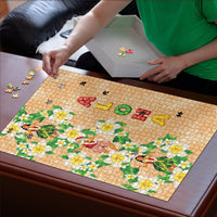 Aloha Hawaii Chilly Christmas Puzzle Tropical Vibes