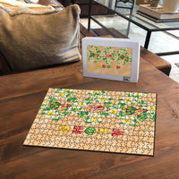 Aloha Hawaii Chilly Christmas Puzzle Tropical Vibes