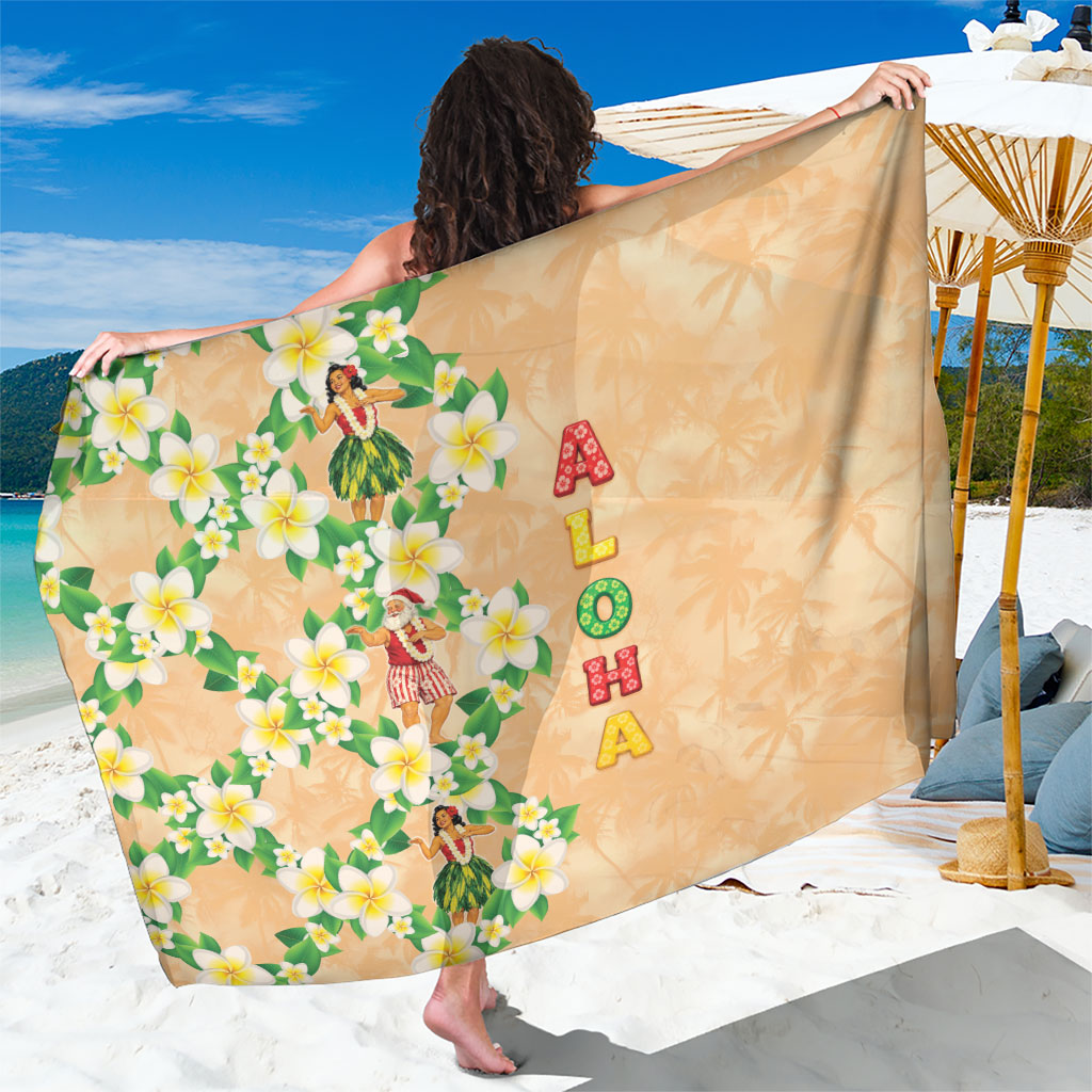 Aloha Hawaii Chilly Christmas Sarong Tropical Vibes