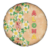 Aloha Hawaii Chilly Christmas Spare Tire Cover Tropical Vibes
