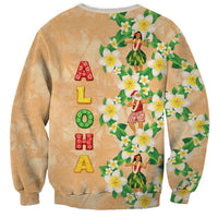 Aloha Hawaii Chilly Christmas Sweatshirt Tropical Vibes