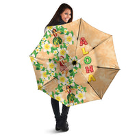 Aloha Hawaii Chilly Christmas Umbrella Tropical Vibes