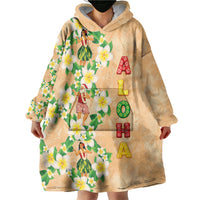 Aloha Hawaii Chilly Christmas Wearable Blanket Hoodie Tropical Vibes