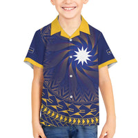 Nauru Angam Day Family Matching Puletasi and Hawaiian Shirt Polynesian Tribal Pattern Unique Style - Polynesian Pride