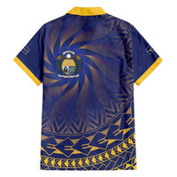Nauru Angam Day Family Matching Summer Maxi Dress and Hawaiian Shirt Polynesian Tribal Pattern Unique Style LT05 - Polynesian Pride