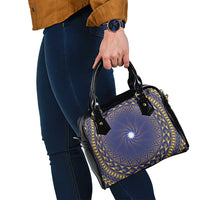 Nauru Angam Day Shoulder Handbag Polynesian Tribal Pattern Unique Style - Polynesian Pride