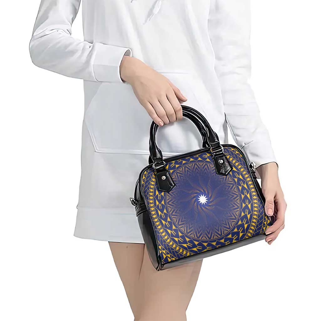 Nauru Angam Day Shoulder Handbag Polynesian Tribal Pattern Unique Style - Polynesian Pride