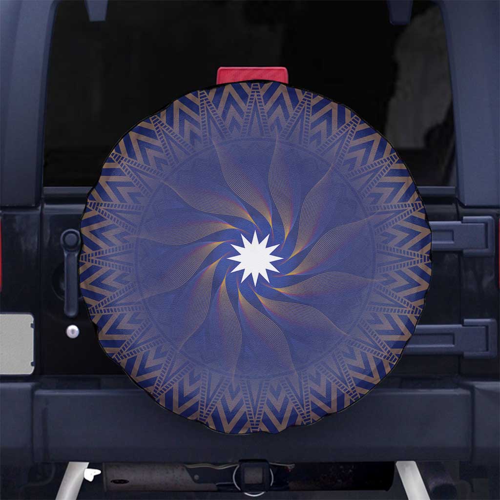 Nauru Angam Day Spare Tire Cover Polynesian Tribal Pattern Unique Style - Polynesian Pride
