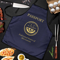 Federated States Of Micronesia Apron FSM Passport LT05 Navy - Polynesian Pride