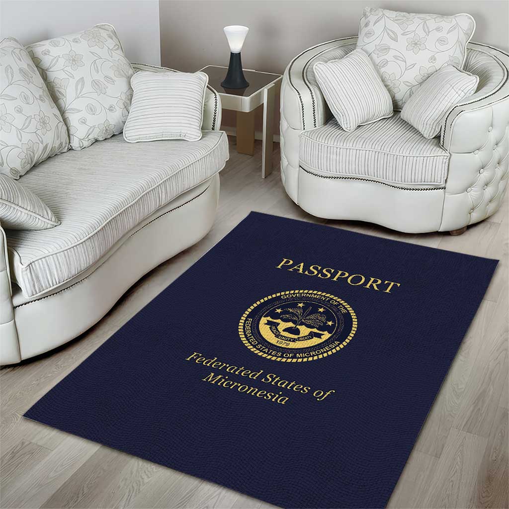 Federated States Of Micronesia Area Rug FSM Passport - Polynesian Pride