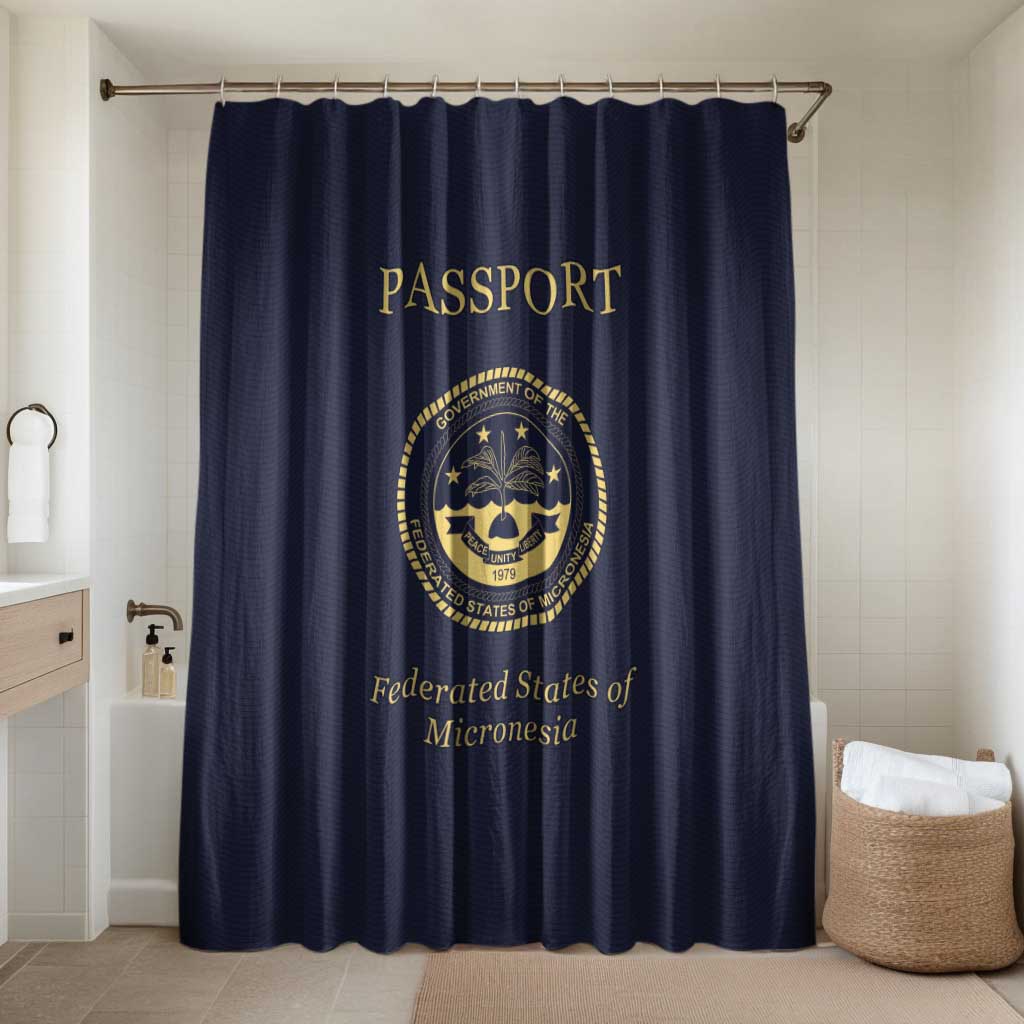 Federated States Of Micronesia Bathroom Set FSM Passport - Polynesian Pride