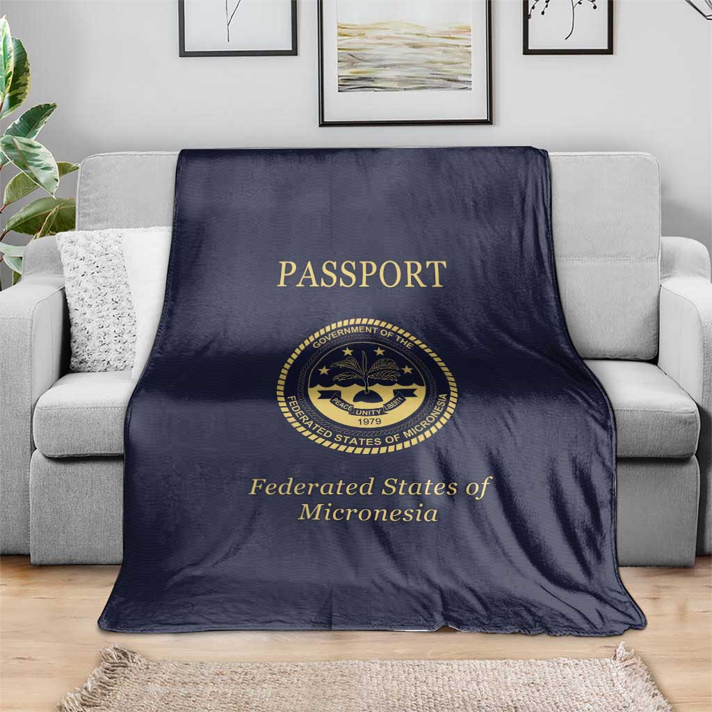Federated States Of Micronesia Blanket FSM Passport - Polynesian Pride