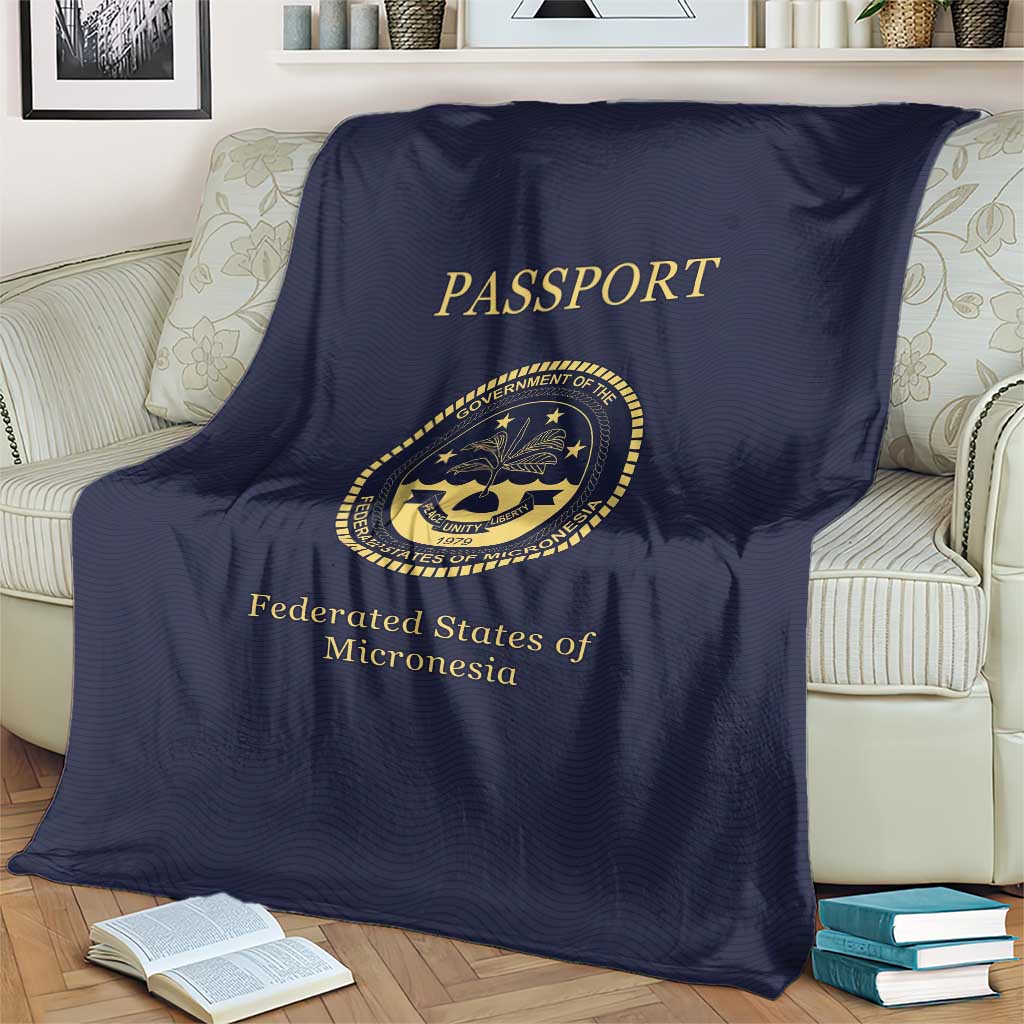 Federated States Of Micronesia Blanket FSM Passport - Polynesian Pride