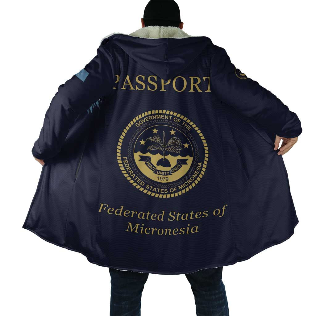 Personalised Federated States Of Micronesia Cloak FSM Passport - Polynesian Pride