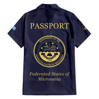 Personalised Federated States Of Micronesia Family Matching Puletasi and Hawaiian Shirt FSM Passport LT05 - Polynesian Pride