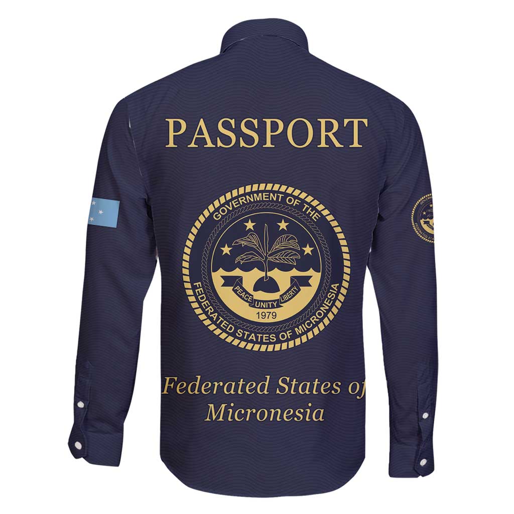 Personalised Federated States Of Micronesia Family Matching Short Sleeve Bodycon Dress and Hawaiian Shirt FSM Passport LT05 - Polynesian Pride