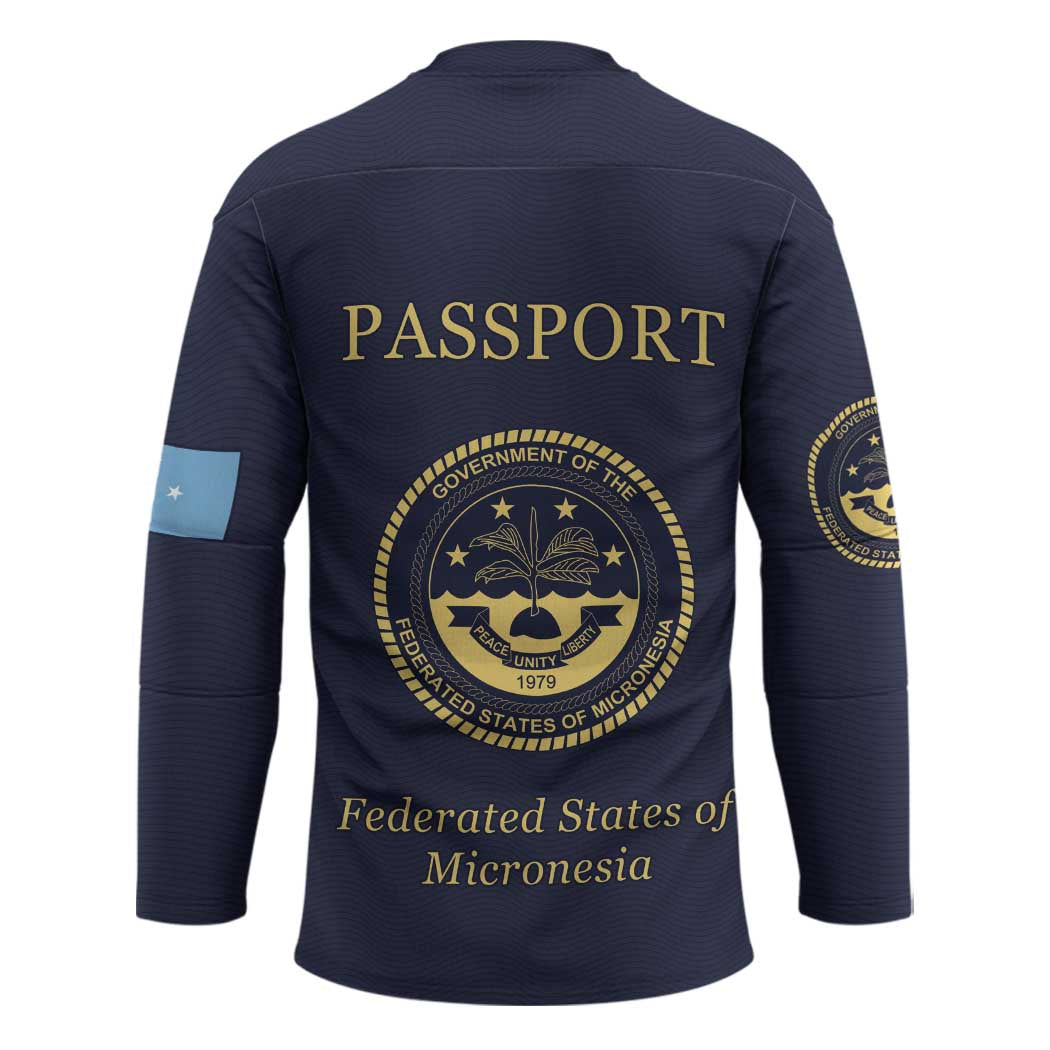 Personalised Federated States Of Micronesia Hockey Jersey FSM Passport LT05 - Polynesian Pride