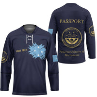 Personalised Federated States Of Micronesia Hockey Jersey FSM Passport LT05 - Polynesian Pride